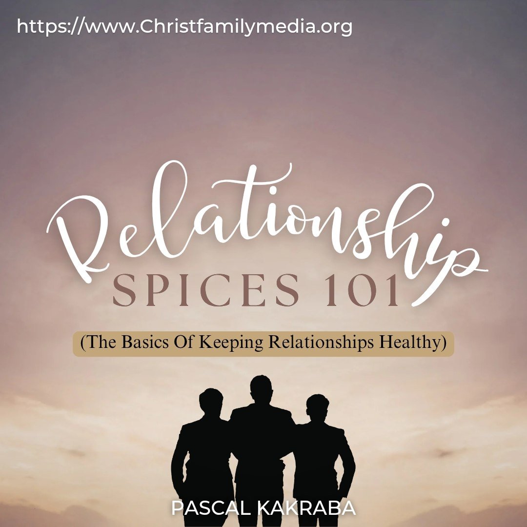 Relationships Spices 101 (The Basics Of Keeping Relationships Healthy) – Personal