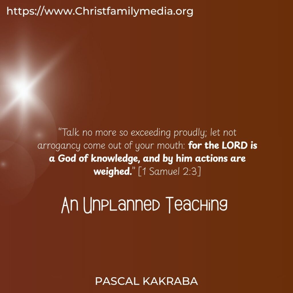 1 Samuel 2:3